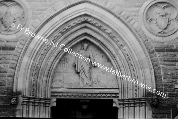 CATHEDRAL PANEL OVER MAIN DOOR